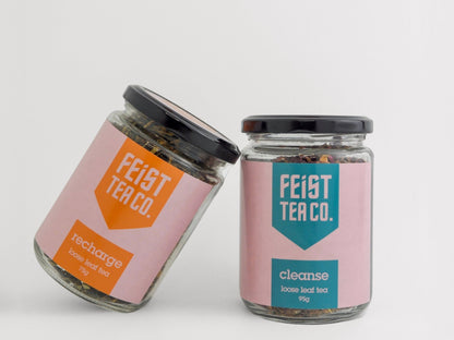 TEATOX KICKSTART Cleanse & Recharge Duo - Feist Tea Co.